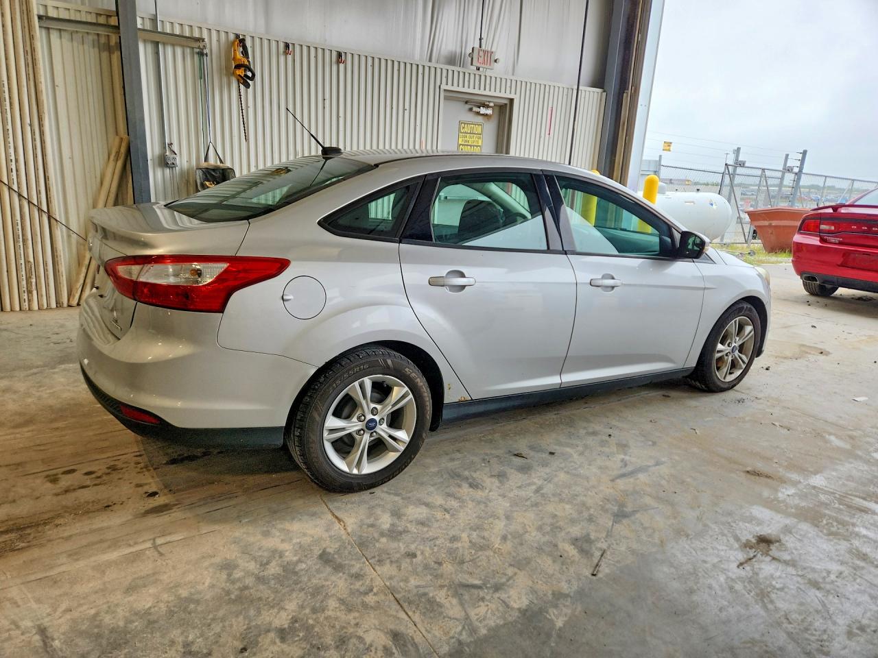 2013 Ford Focus Se Gray vin: 1FADP3F27DL337489
