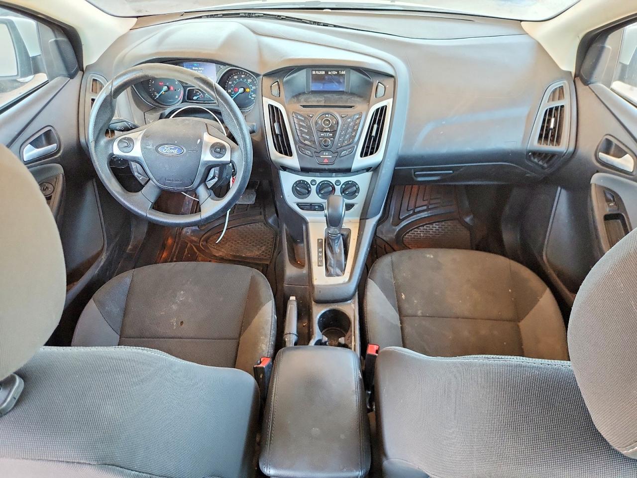 2013 Ford Focus Se White vin: 1FADP3F27DL348752