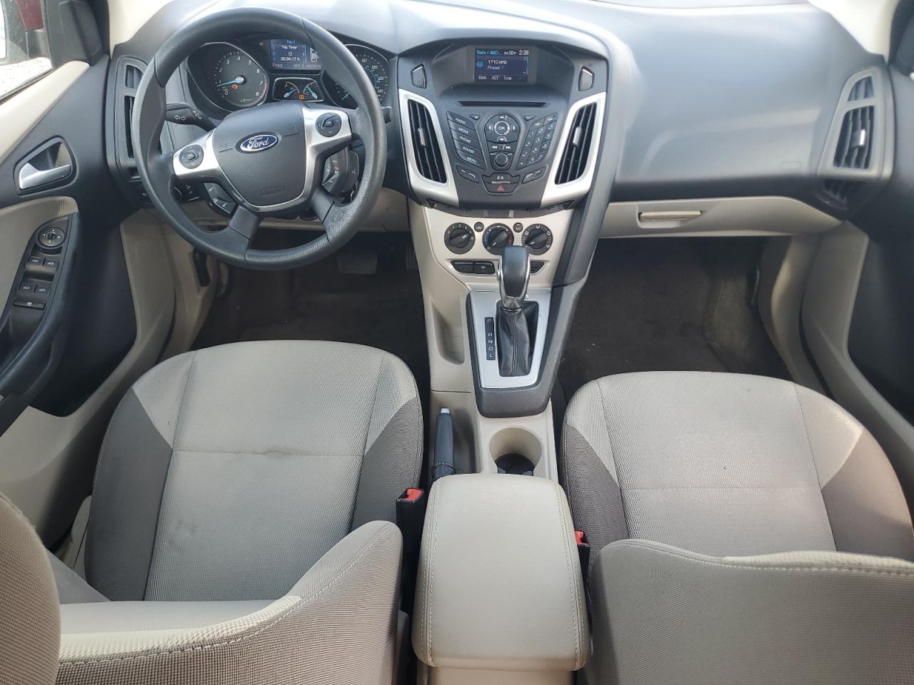 2013 Ford Focus Se Burgundy vin: 1FADP3F27DL349450