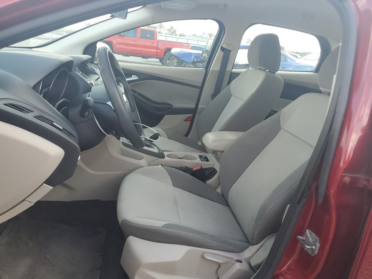 2013 Ford Focus Se Burgundy vin: 1FADP3F27DL349450