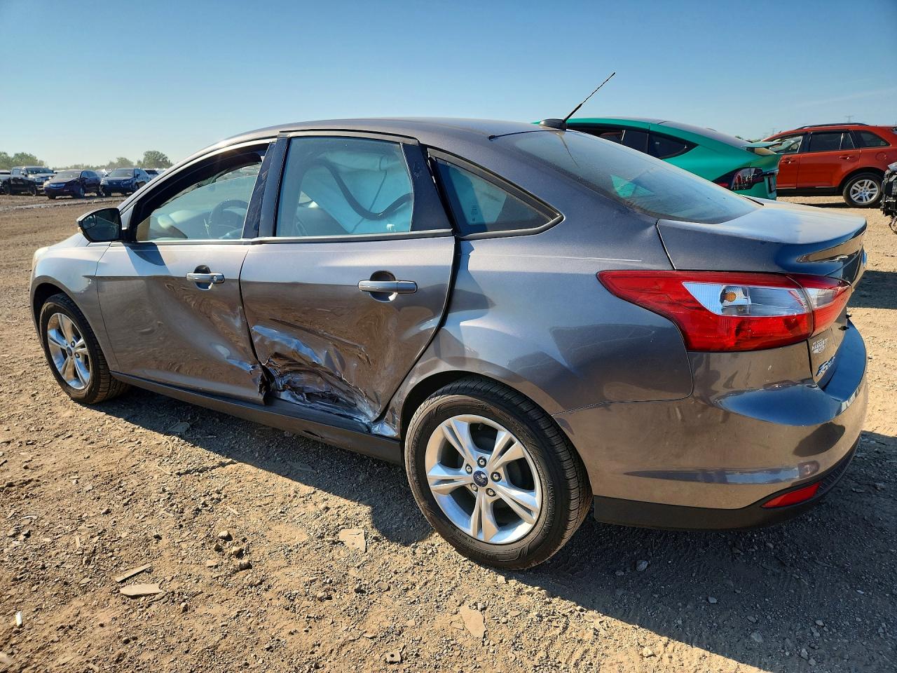 2013 Ford Focus Se Серый vin: 1FADP3F27DL350193