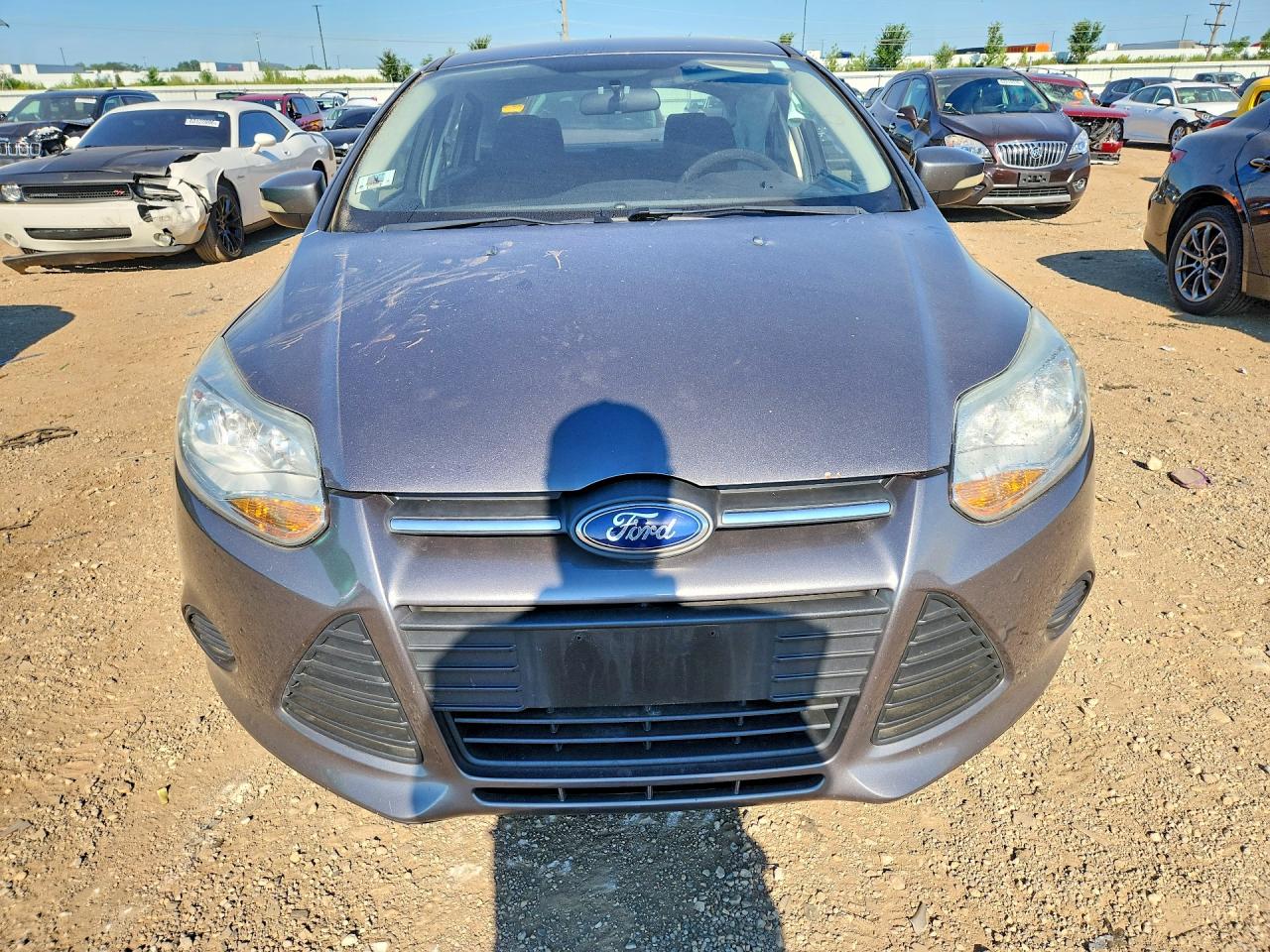 2013 Ford Focus Se Серый vin: 1FADP3F27DL350193