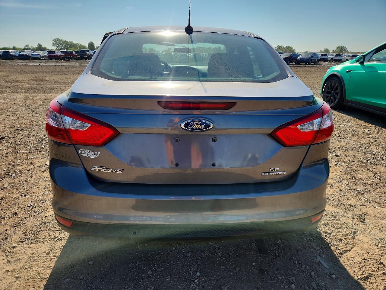 2013 Ford Focus Se Серый vin: 1FADP3F27DL350193