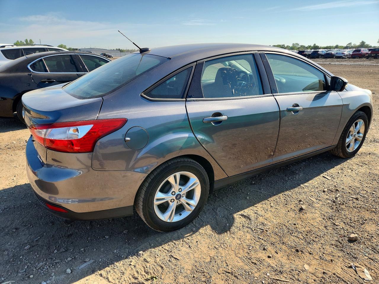 2013 Ford Focus Se Серый vin: 1FADP3F27DL350193