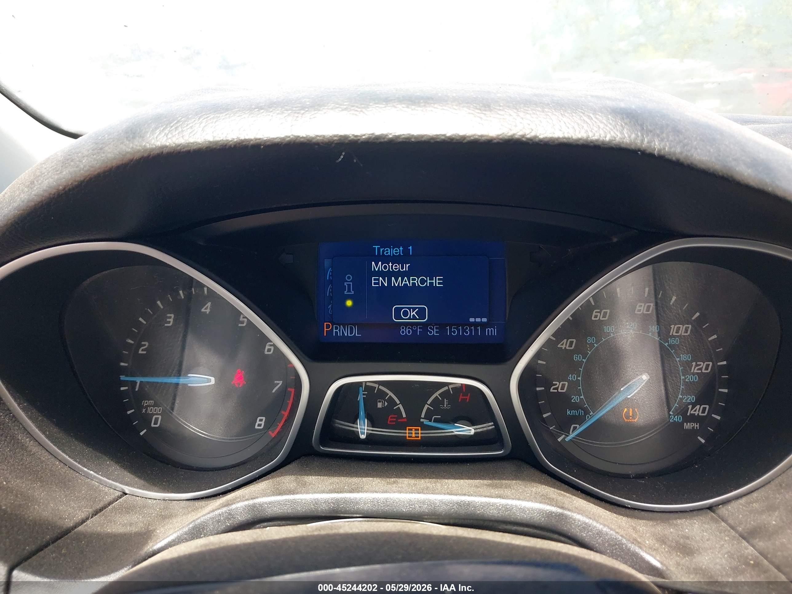 2013 Ford Focus Se Gray vin: 1FADP3F27DL351019