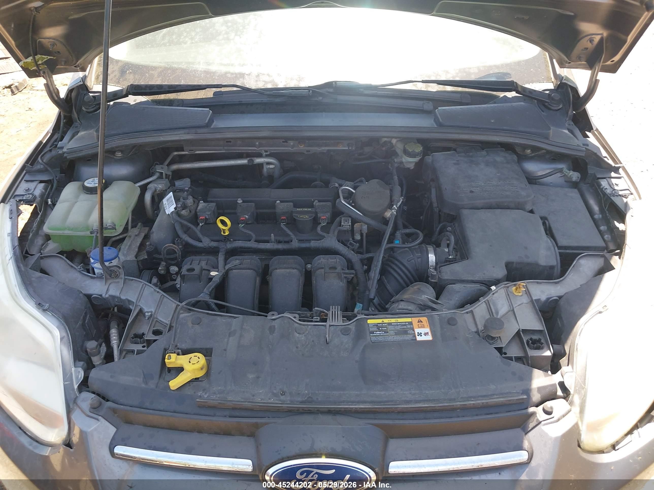 2013 Ford Focus Se Gray vin: 1FADP3F27DL351019