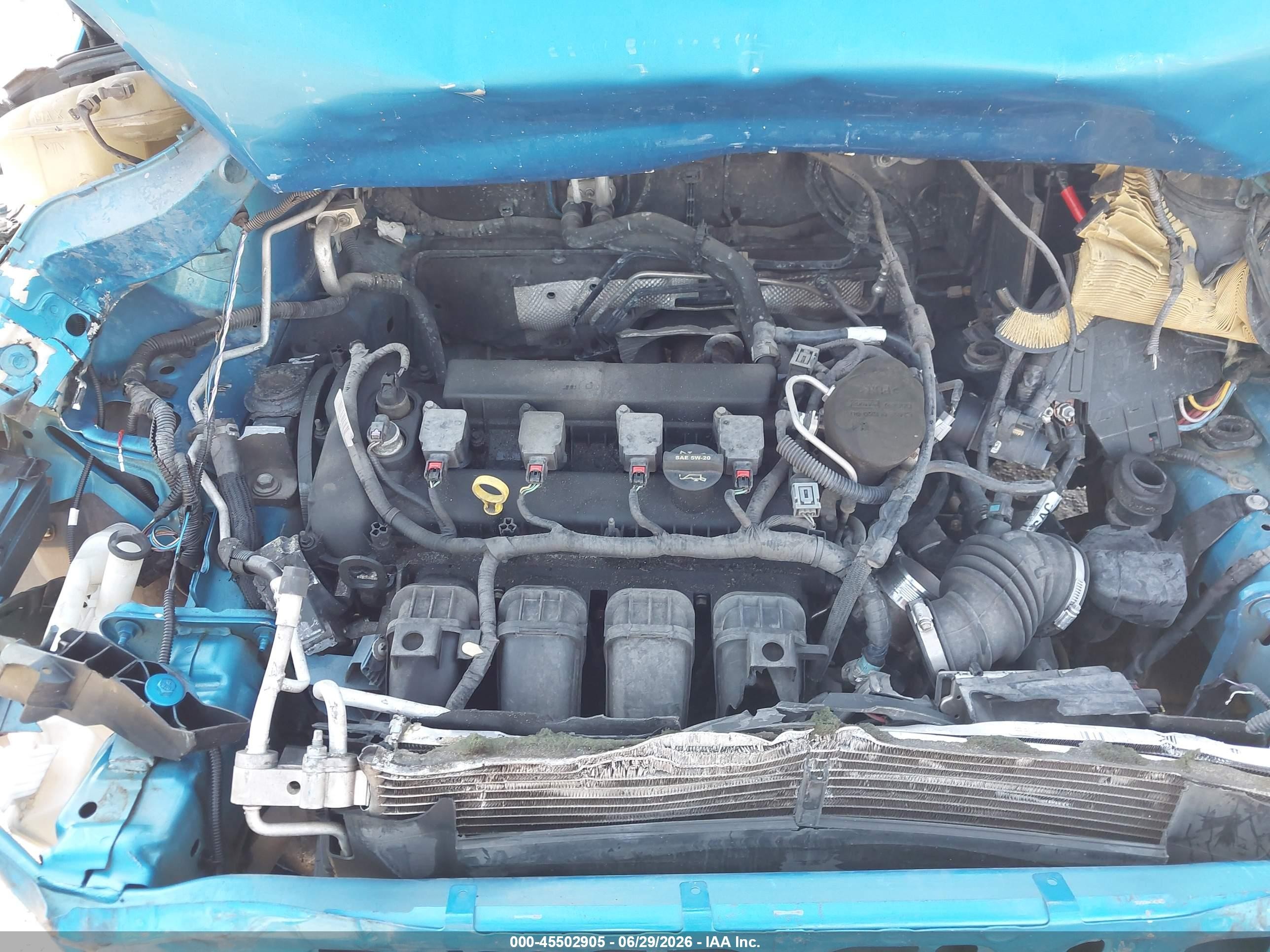 2013 Ford Focus Se Blue vin: 1FADP3F27DL359699