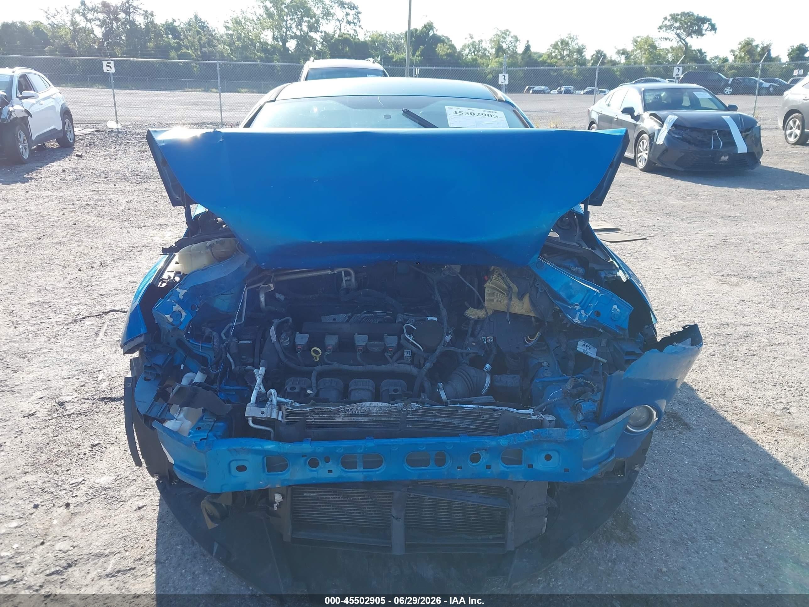 2013 Ford Focus Se Blue vin: 1FADP3F27DL359699
