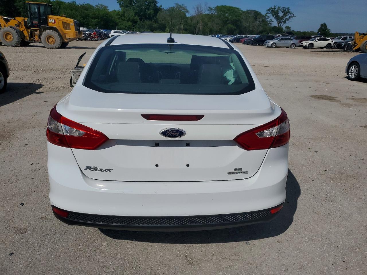 2013 Ford Focus Se Белый vin: 1FADP3F27DL361551