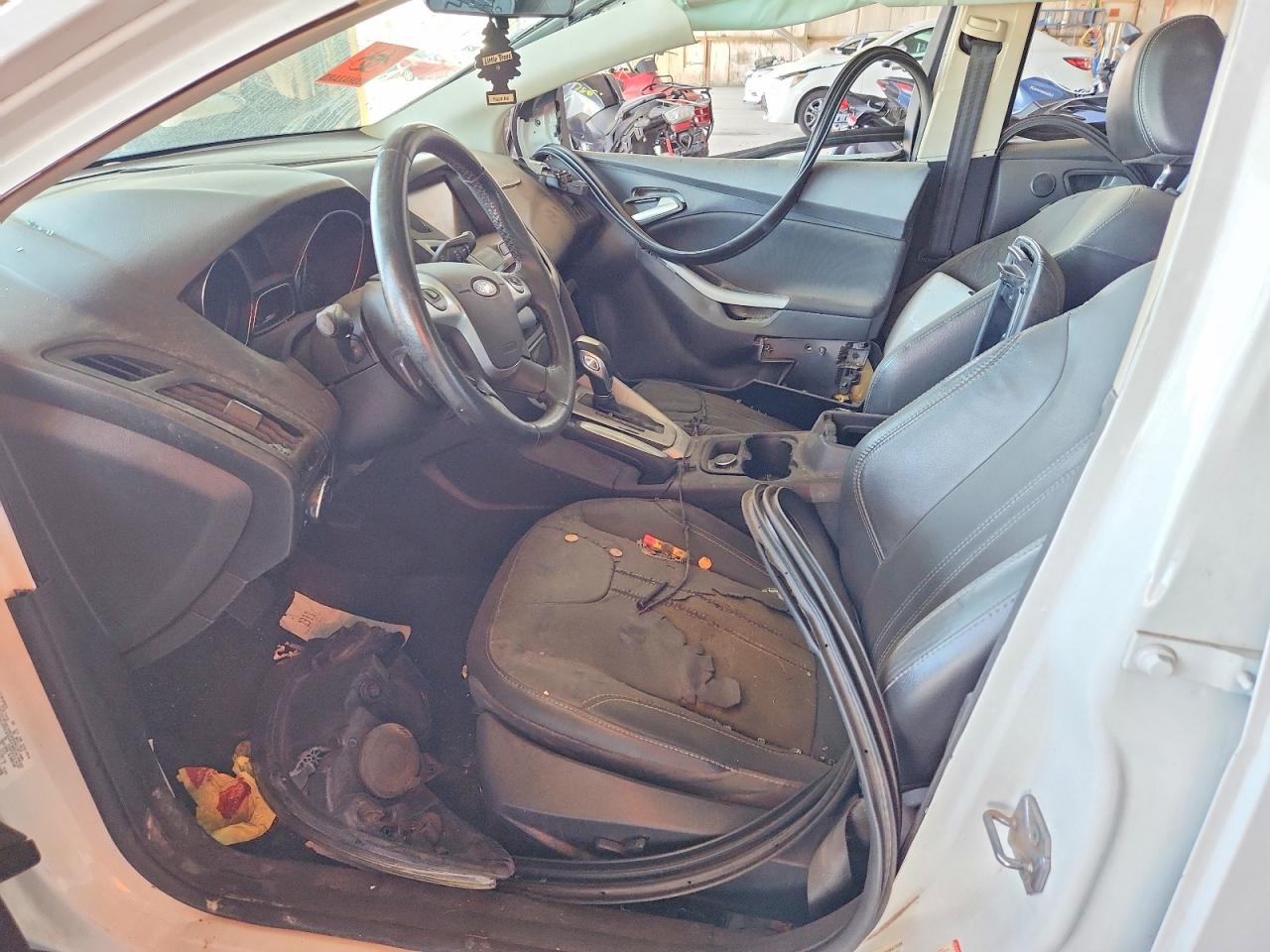 2013 Ford Focus Se White vin: 1FADP3F27DL363297