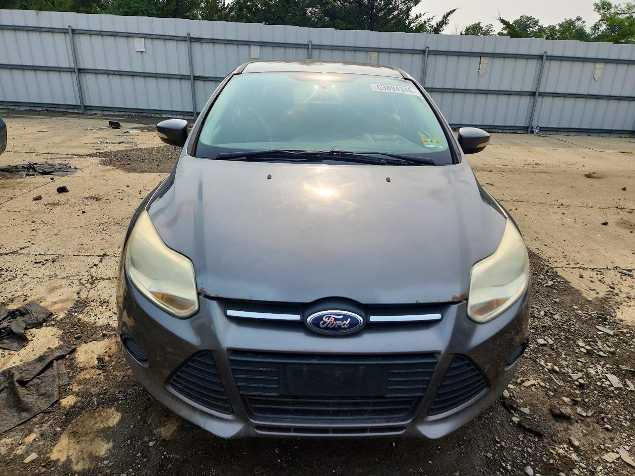 2014 Ford Focus Se Gray vin: 1FADP3F27EL102124