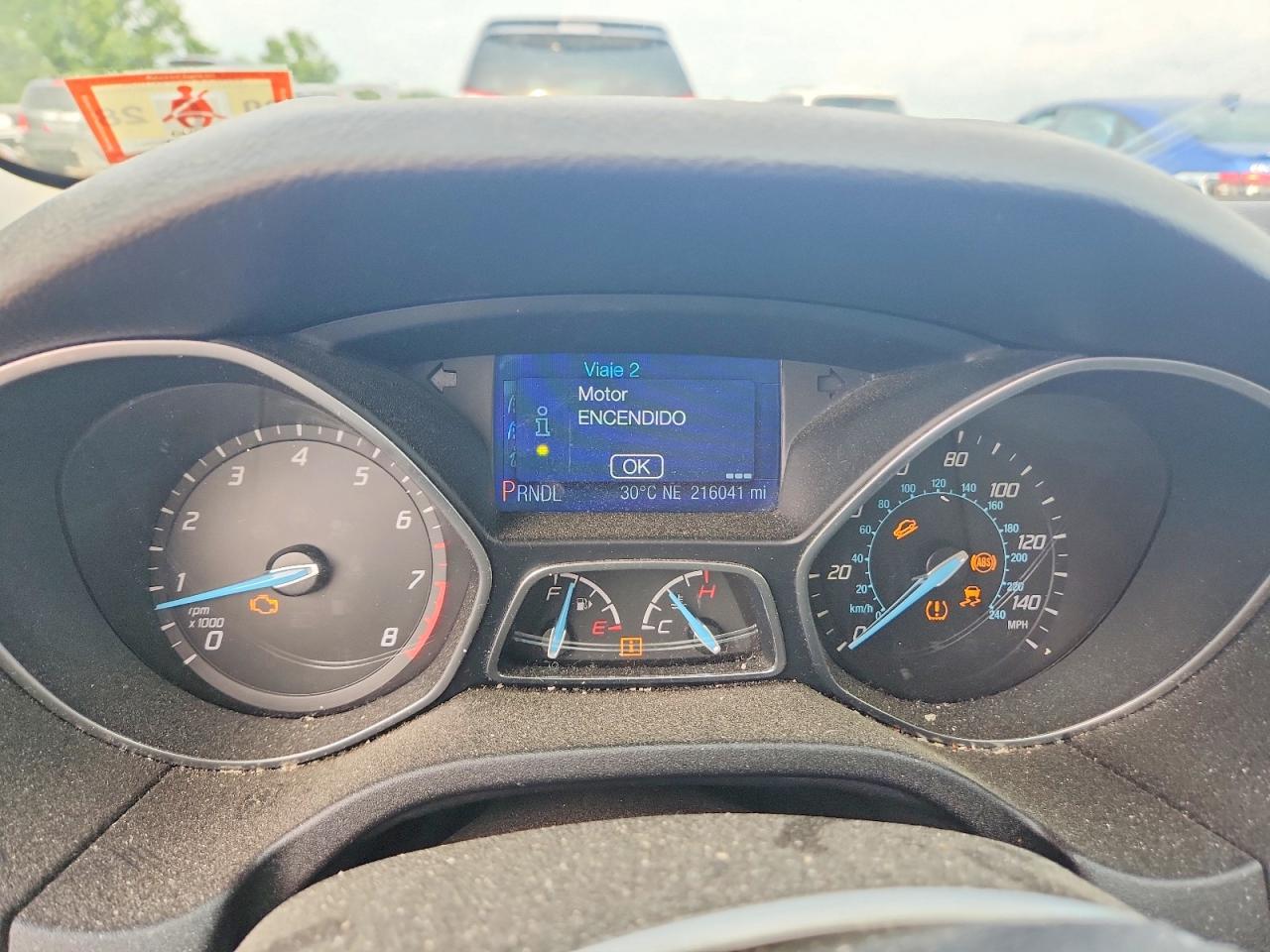 2014 Ford Focus Se Gray vin: 1FADP3F27EL102124
