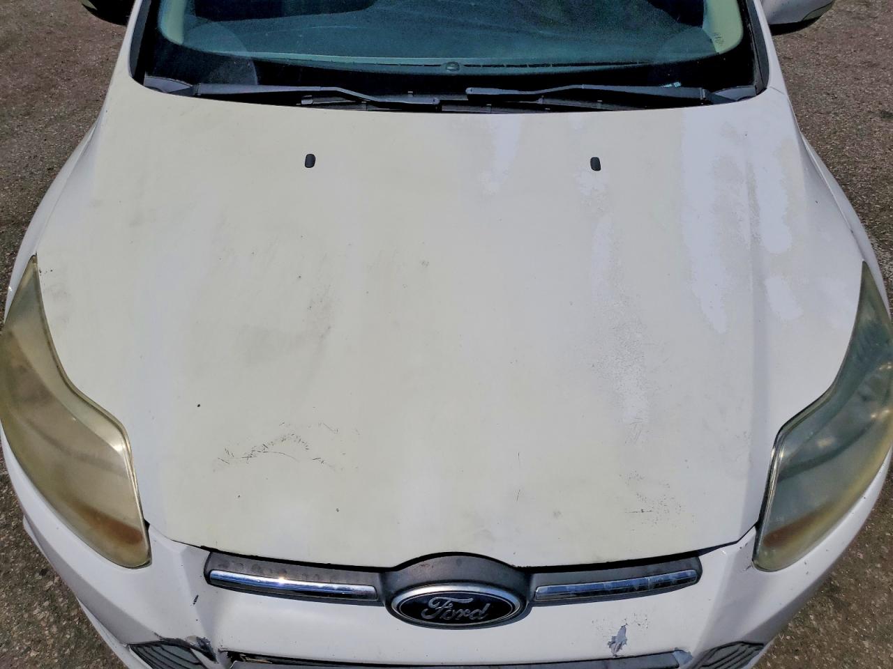2014 Ford Focus Se White vin: 1FADP3F27EL110840