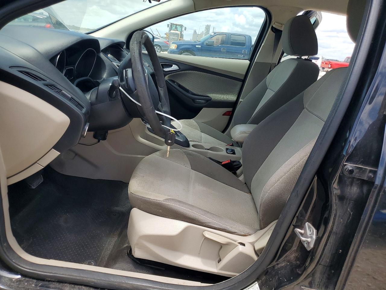 2014 Ford Focus Se Black vin: 1FADP3F27EL117335