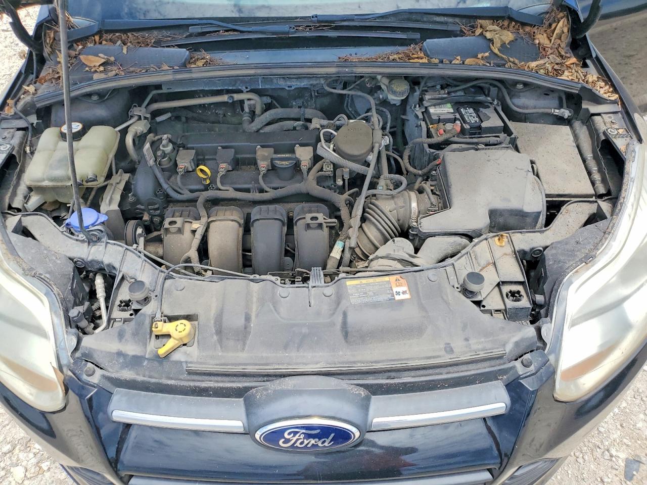 2014 Ford Focus Se Black vin: 1FADP3F27EL117335
