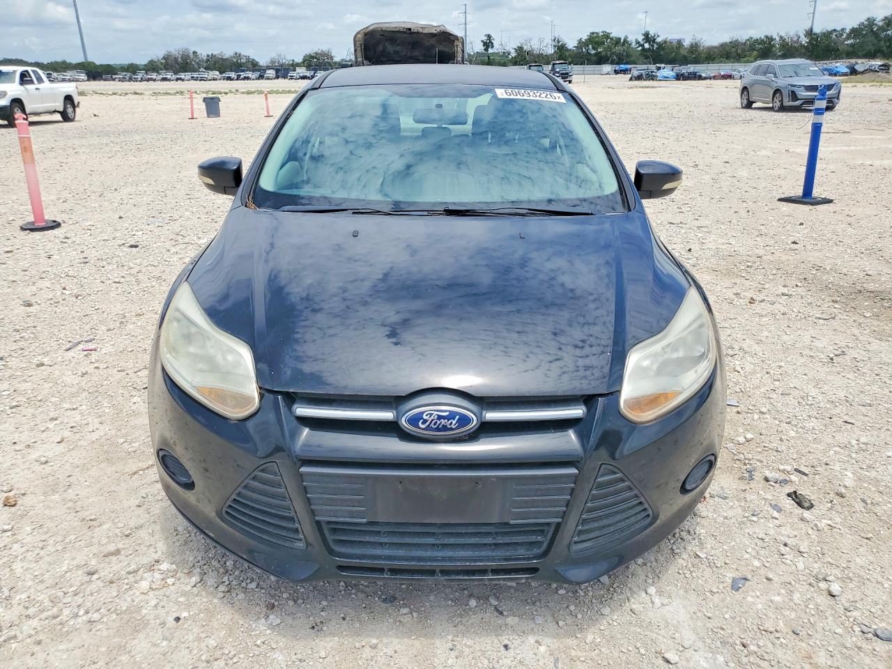 2014 Ford Focus Se Black vin: 1FADP3F27EL117335