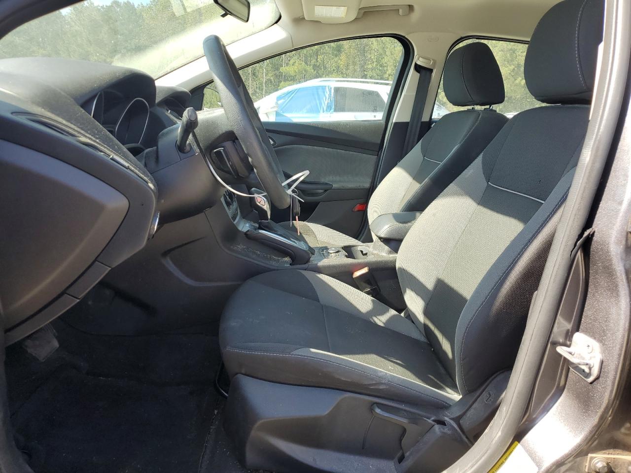 2014 Ford Focus Se Gray vin: 1FADP3F27EL119084