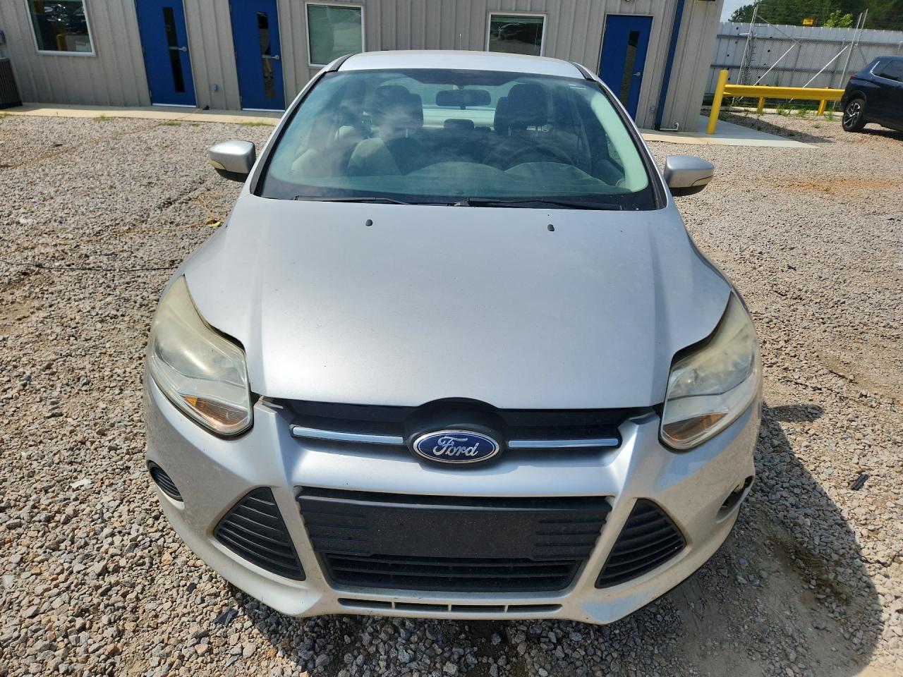 2014 Ford Focus Se Silver vin: 1FADP3F27EL121305