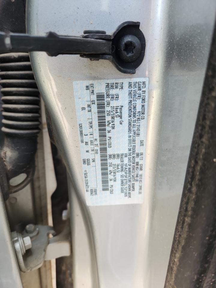 2014 Ford Focus Se Silver vin: 1FADP3F27EL121305
