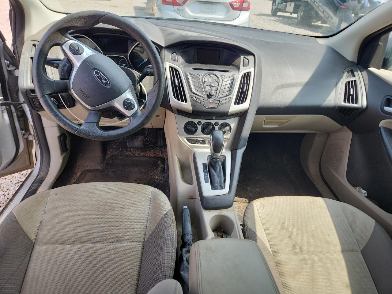 2014 Ford Focus Se Silver vin: 1FADP3F27EL121305
