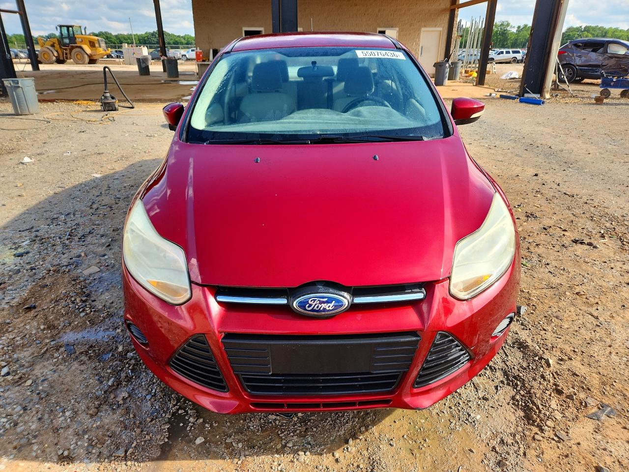2014 Ford Focus Se Red vin: 1FADP3F27EL126424