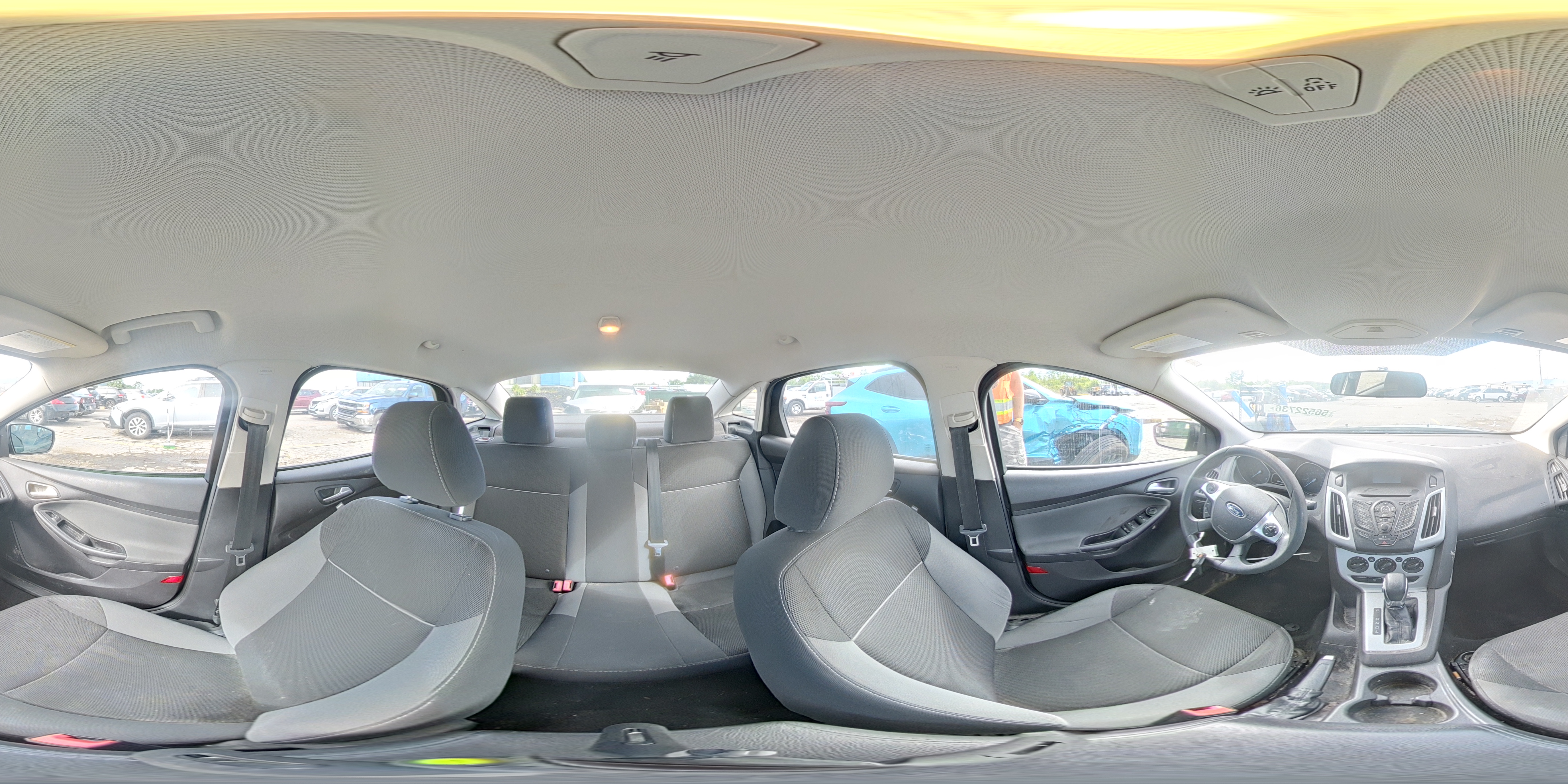2014 Ford Focus Se Black vin: 1FADP3F27EL129405