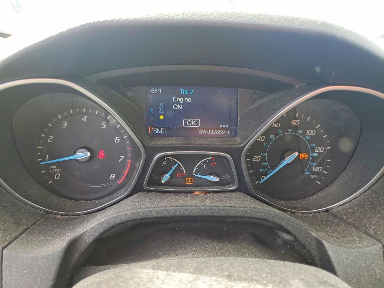 2014 Ford Focus Se Black vin: 1FADP3F27EL129405