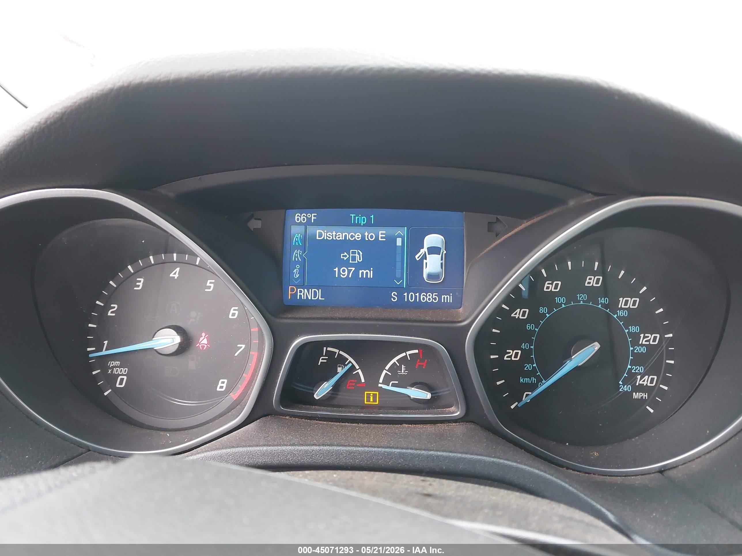 2014 Ford Focus Se White vin: 1FADP3F27EL143613