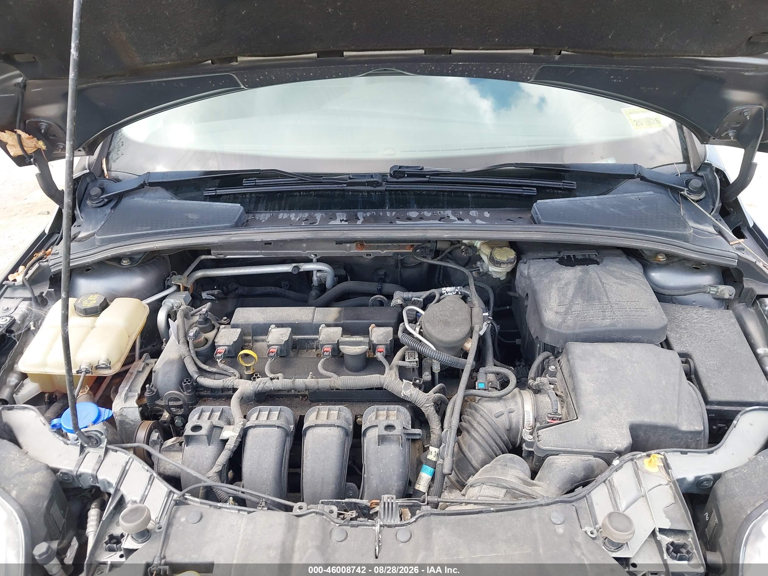 2014 Ford Focus Se Gray vin: 1FADP3F27EL151842