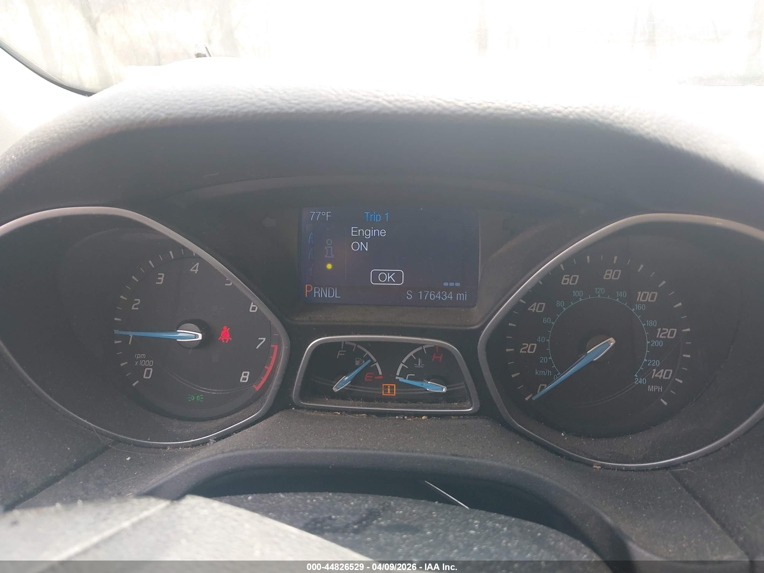2014 Ford Focus Se Red vin: 1FADP3F27EL160248