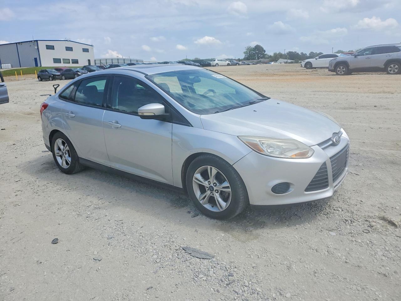 2014 Ford Focus Se Silver vin: 1FADP3F27EL181780
