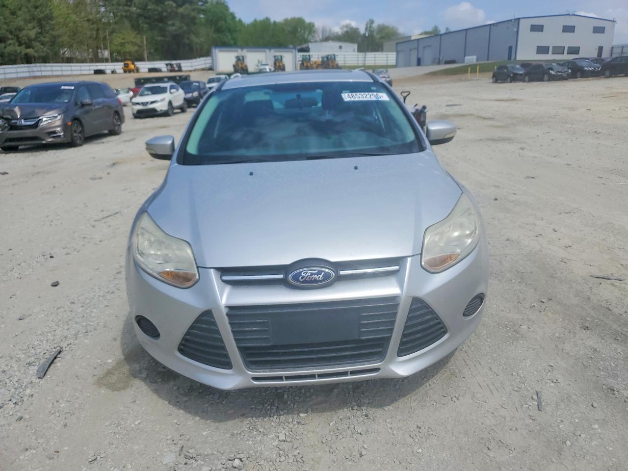 2014 Ford Focus Se Silver vin: 1FADP3F27EL181780