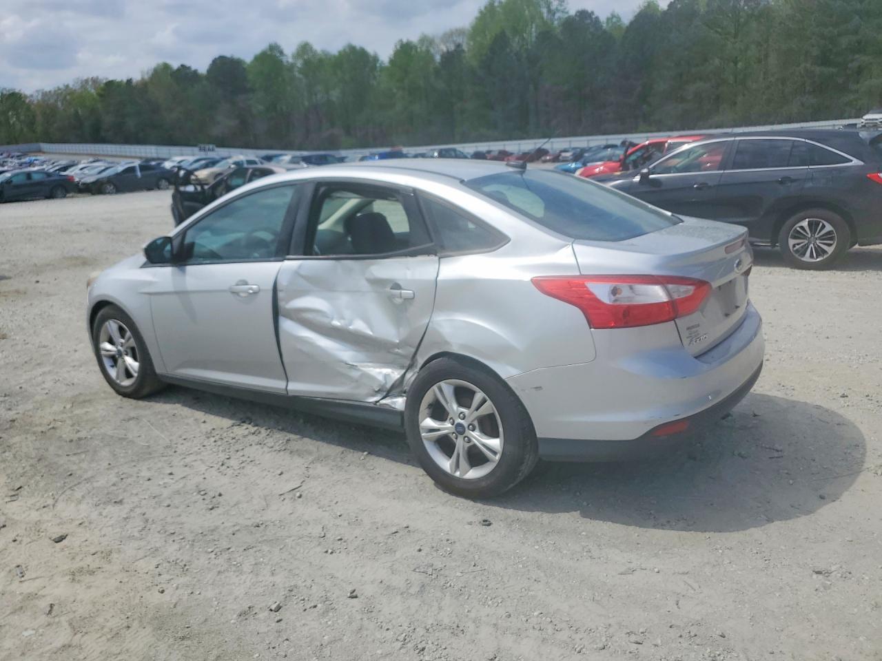 2014 Ford Focus Se Silver vin: 1FADP3F27EL181780