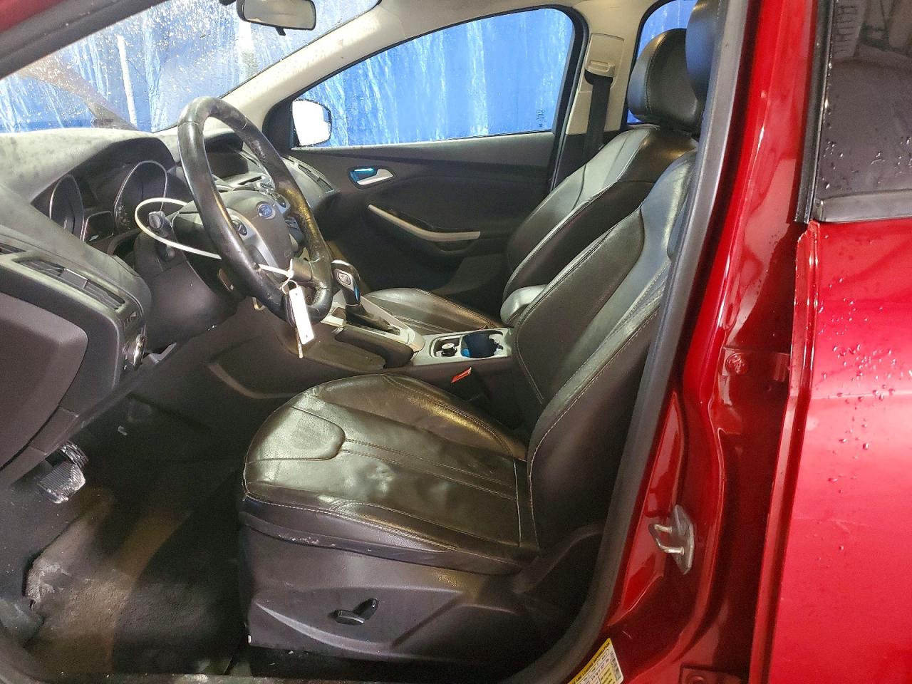 2014 Ford Focus Se Red vin: 1FADP3F27EL188809