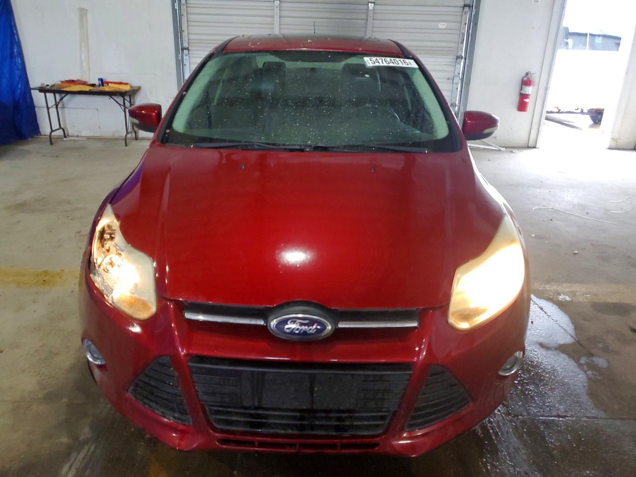 2014 Ford Focus Se Red vin: 1FADP3F27EL188809