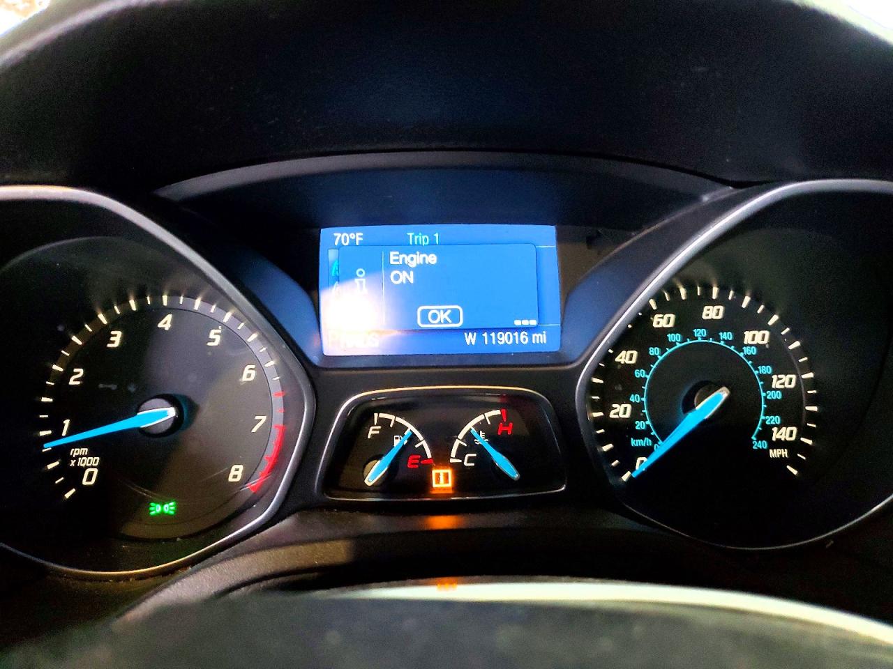 2014 Ford Focus Se Red vin: 1FADP3F27EL188809