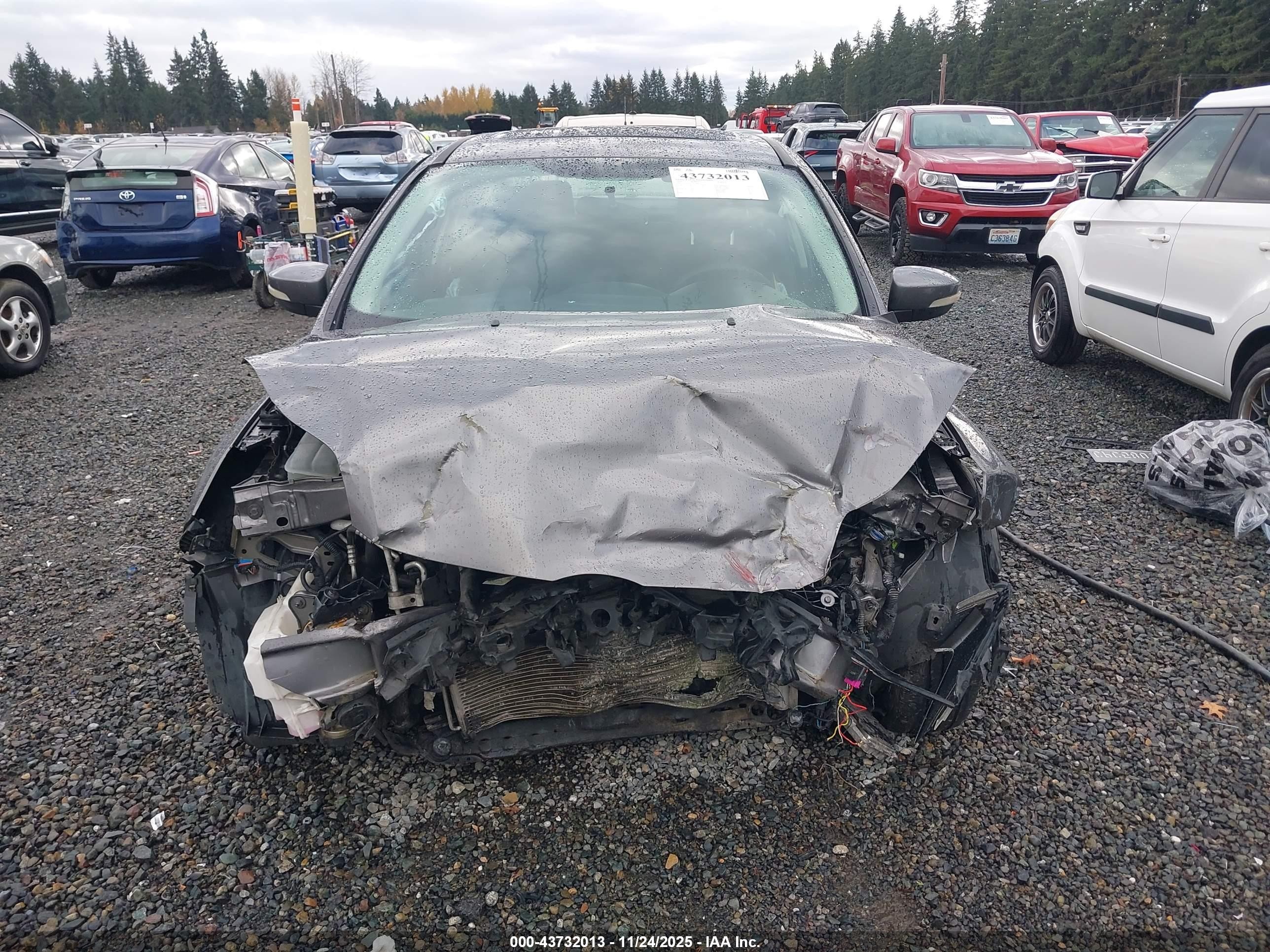 2014 Ford Focus Se Gray vin: 1FADP3F27EL200425