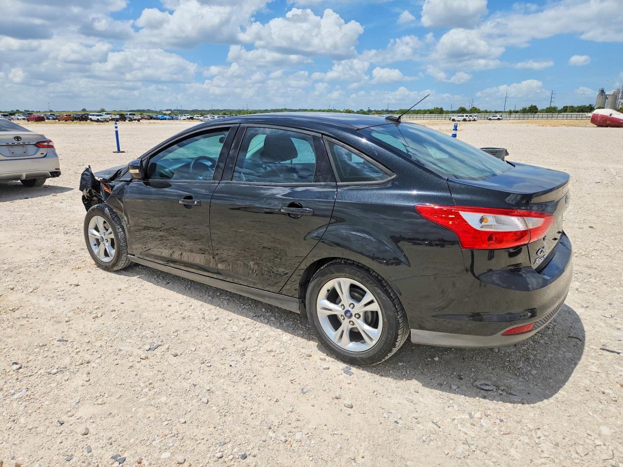 2014 Ford Focus Se Black vin: 1FADP3F27EL211974