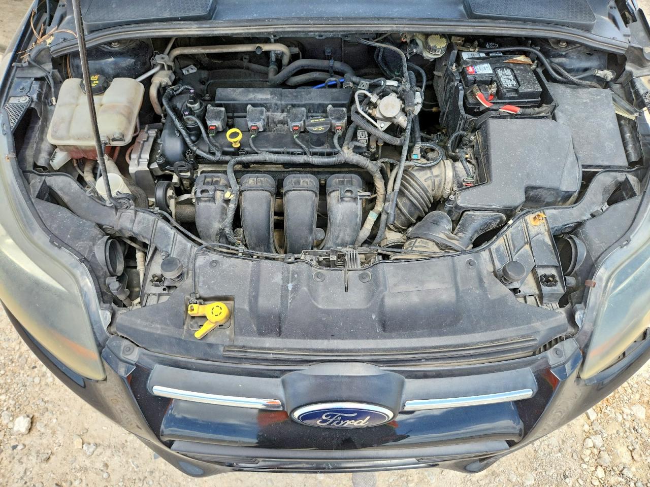 2014 Ford Focus Se Black vin: 1FADP3F27EL211974