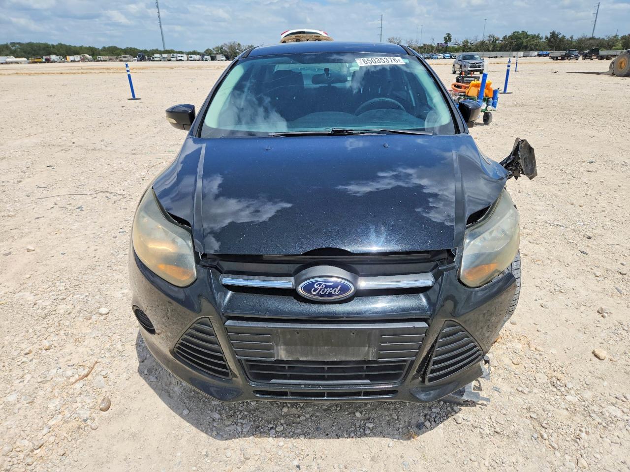 2014 Ford Focus Se Black vin: 1FADP3F27EL211974