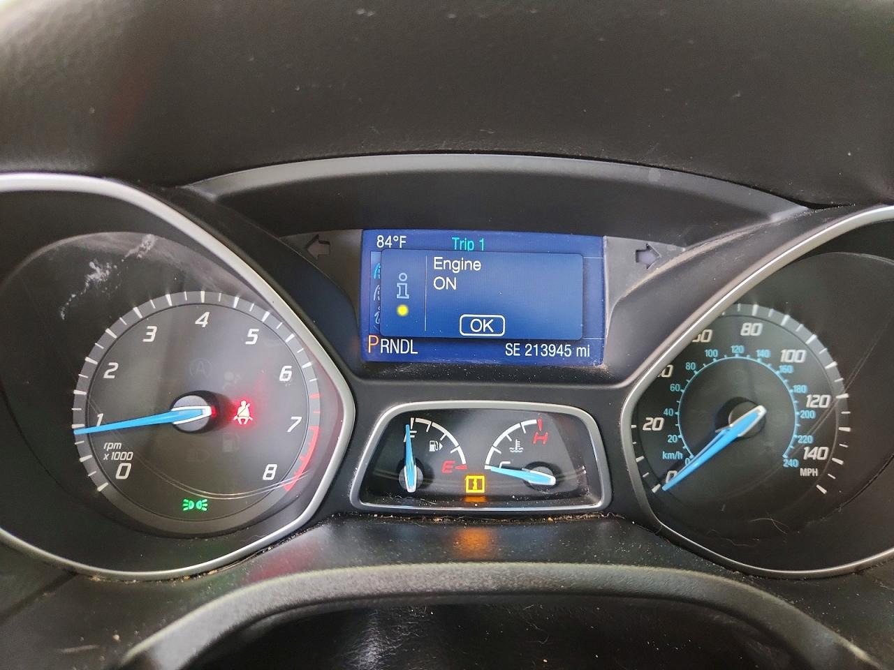 2014 Ford Focus Se Серебряный vin: 1FADP3F27EL216589