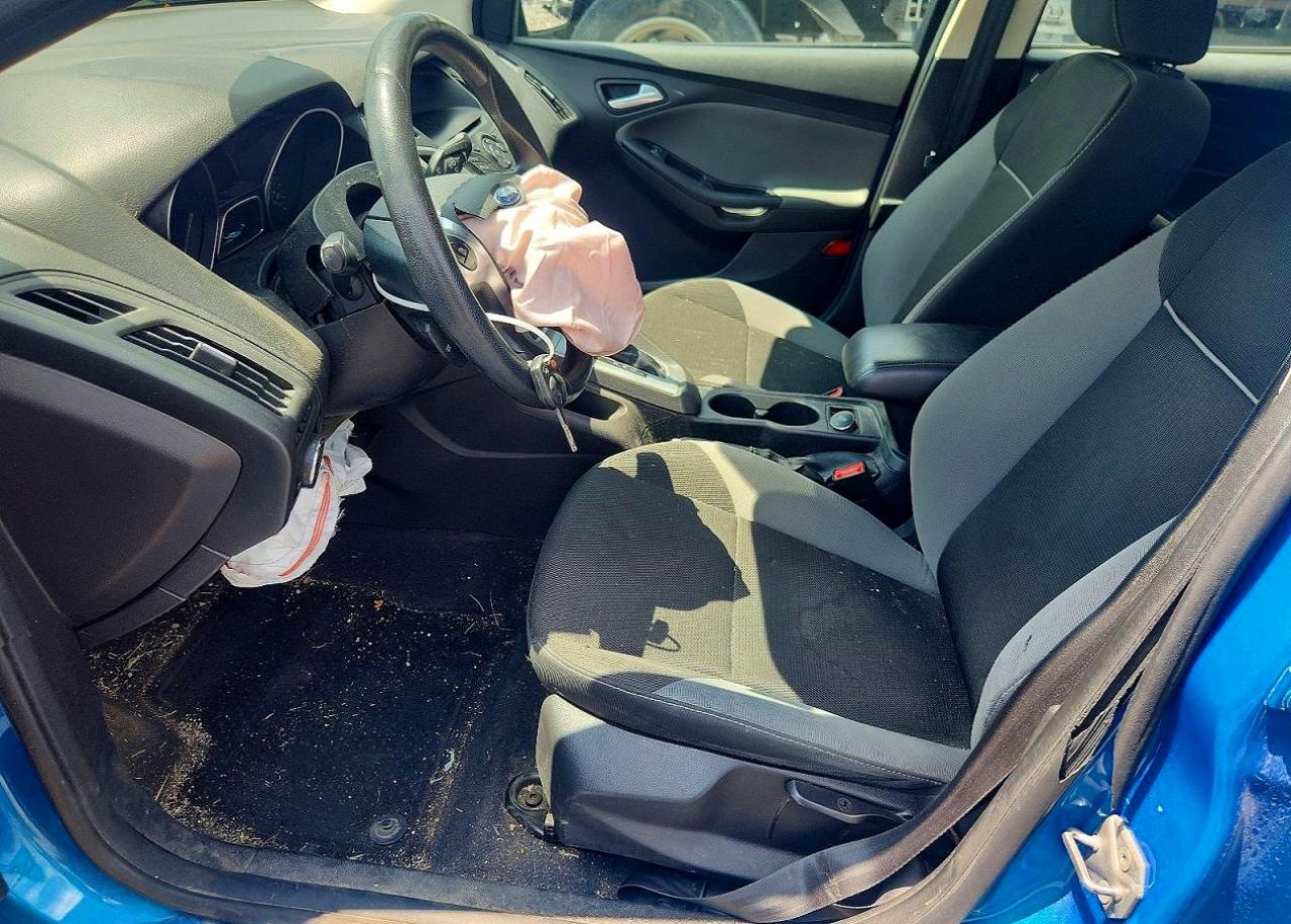2014 Ford Focus Se Blue vin: 1FADP3F27EL244926