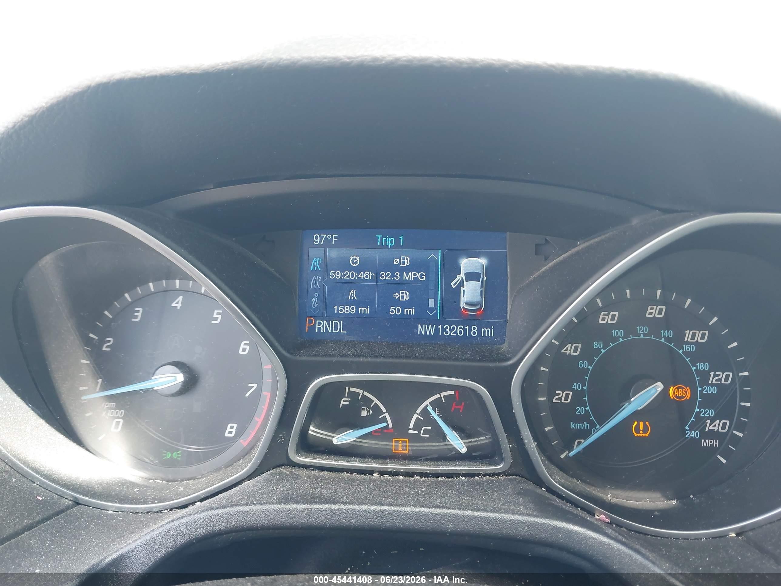 2014 Ford Focus Se Серый vin: 1FADP3F27EL279577