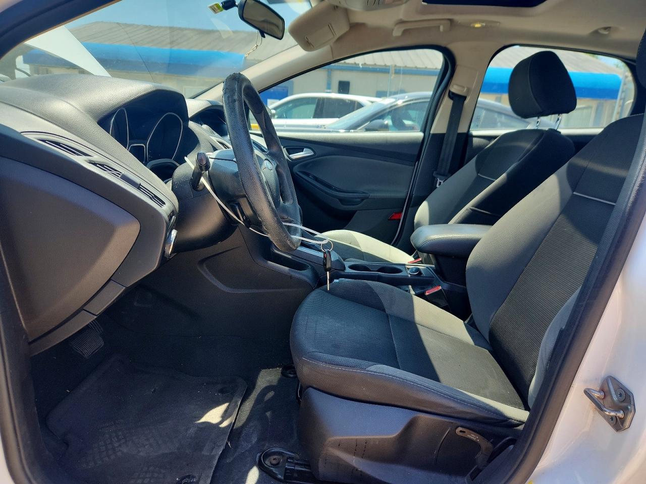 2014 Ford Focus Se White vin: 1FADP3F27EL313520