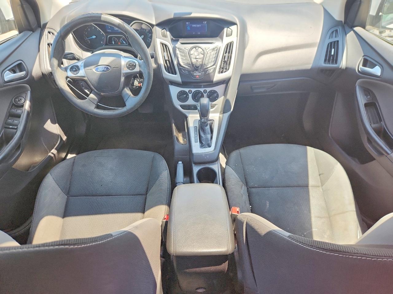 2014 Ford Focus Se White vin: 1FADP3F27EL313520