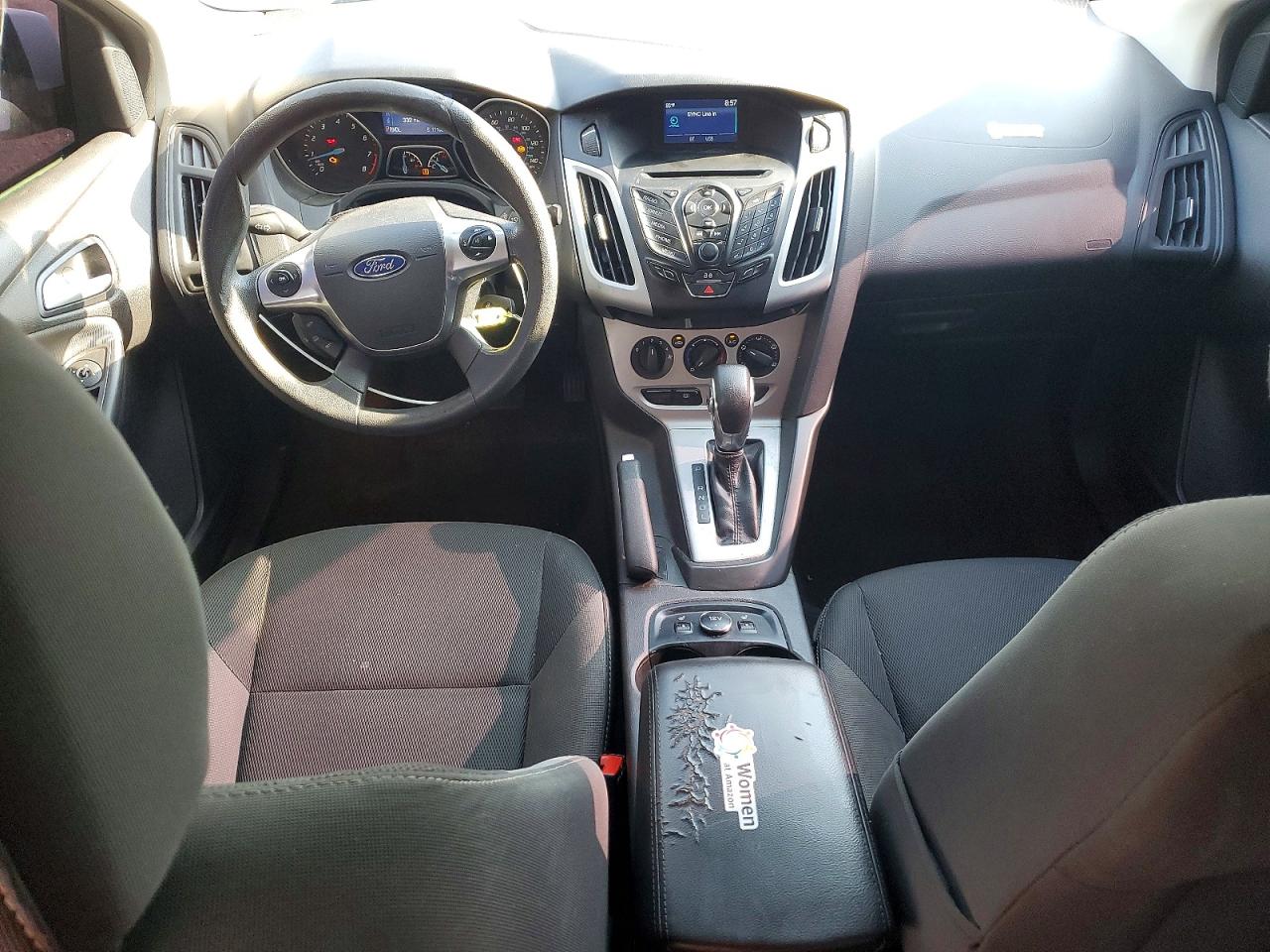 2014 Ford Focus Se White vin: 1FADP3F27EL346128