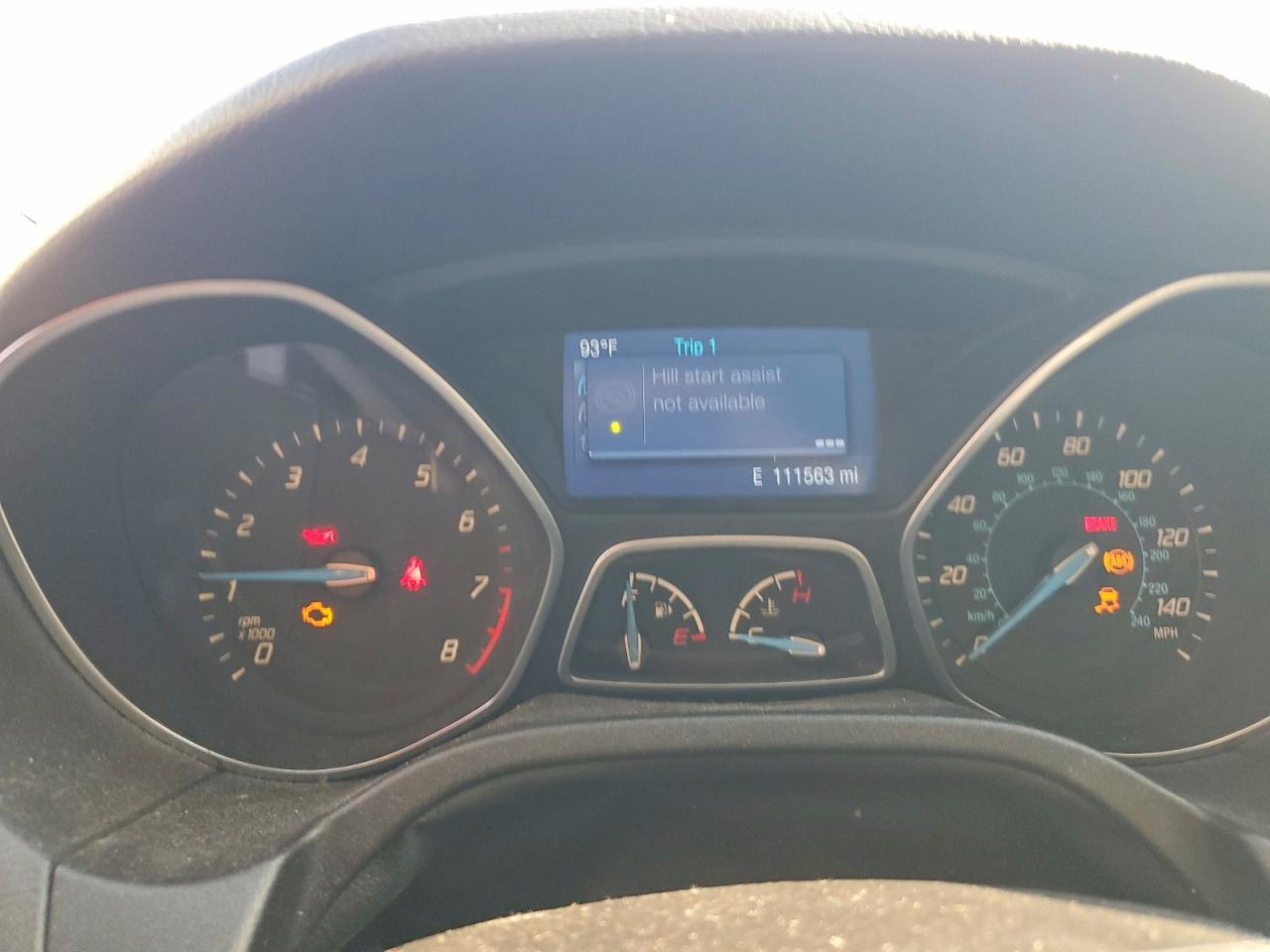 2014 Ford Focus Se White vin: 1FADP3F27EL346128