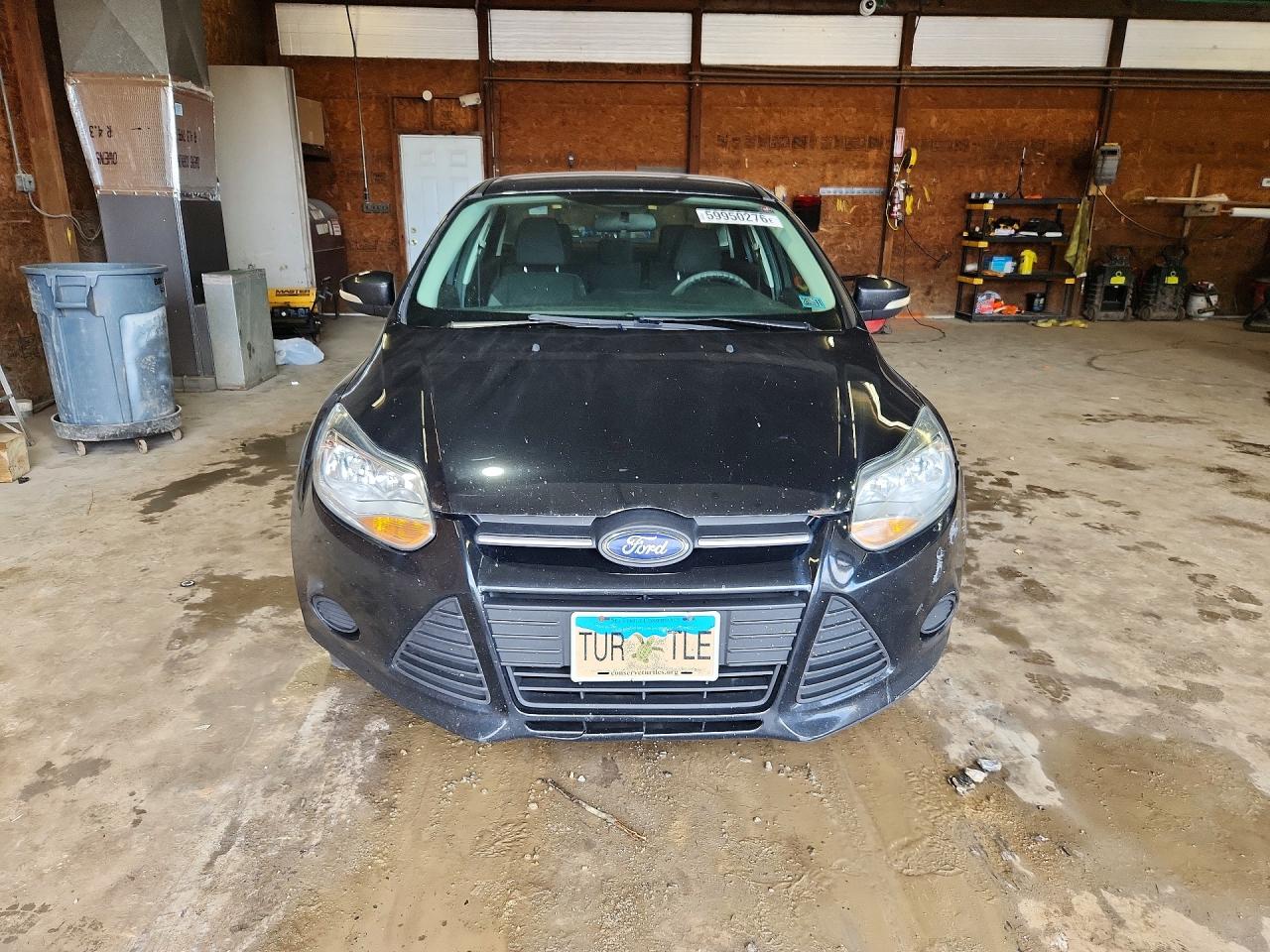 2014 Ford Focus Se Black vin: 1FADP3F27EL361146