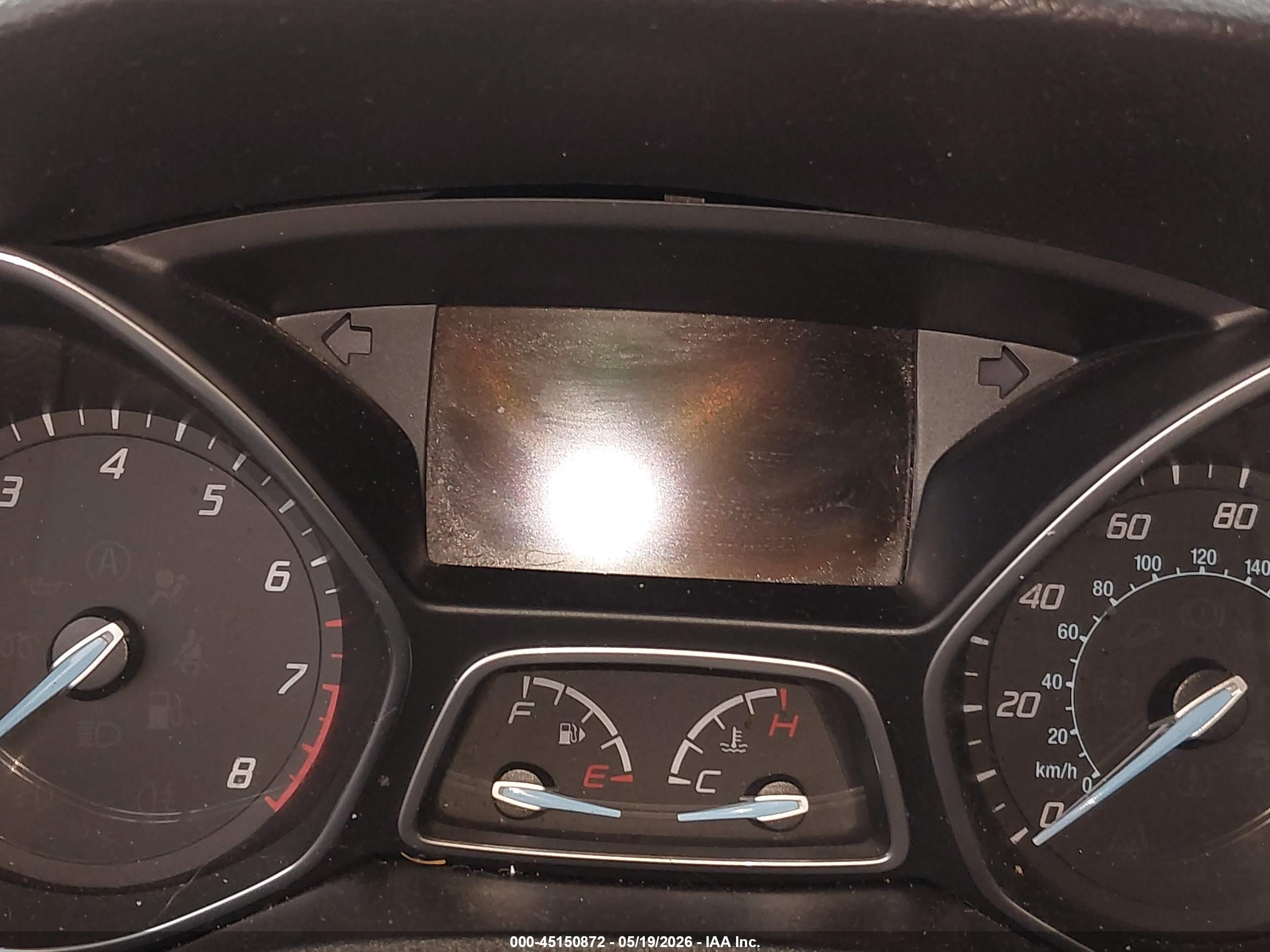 2014 Ford Focus Se Gray vin: 1FADP3F27EL363561