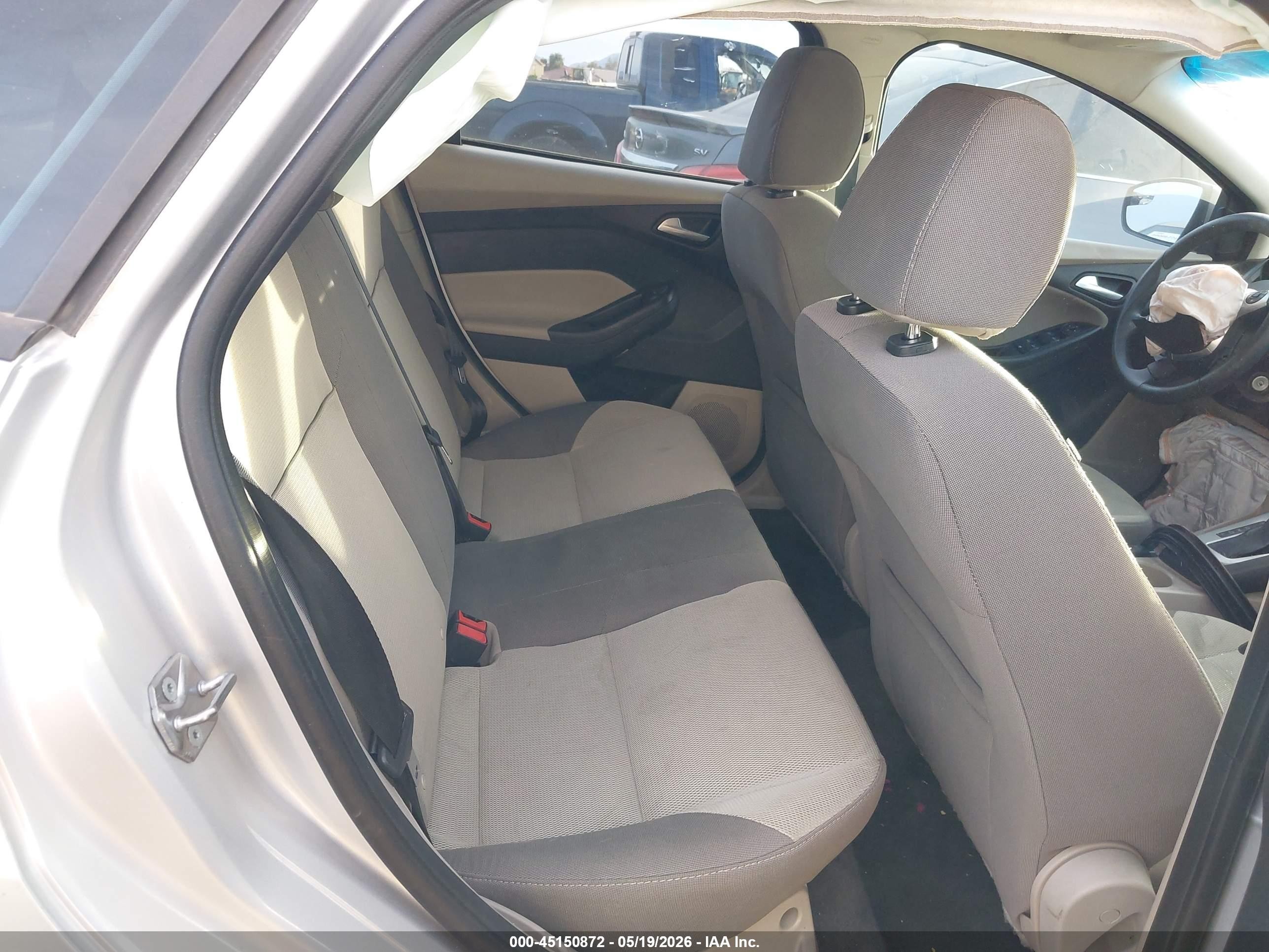 2014 Ford Focus Se Gray vin: 1FADP3F27EL363561
